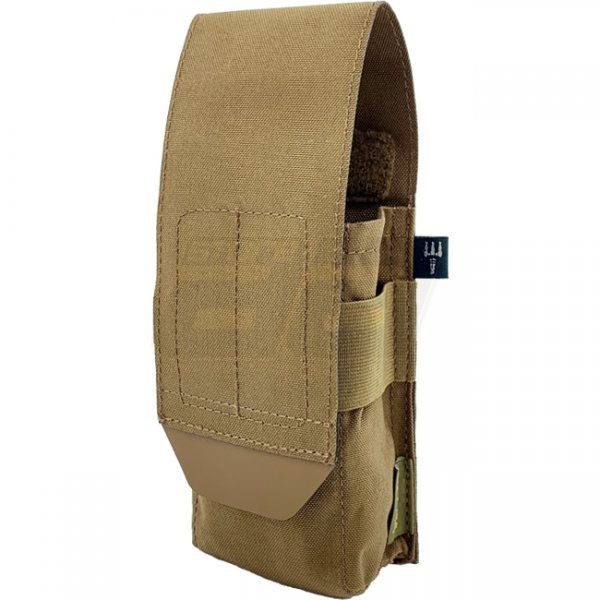 Pitchfork Closed Single AK Magazine Pouch - Coyote