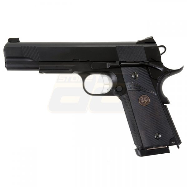 KJ Works KP-07 M1911 MEU Gas Blow Back Pistol F-Version - Black