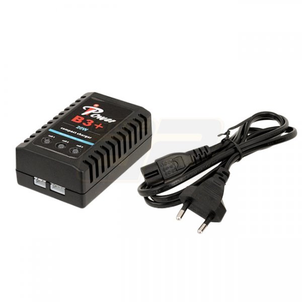 iPower B3+ 20W Compact Li-Po Charger EU Plug