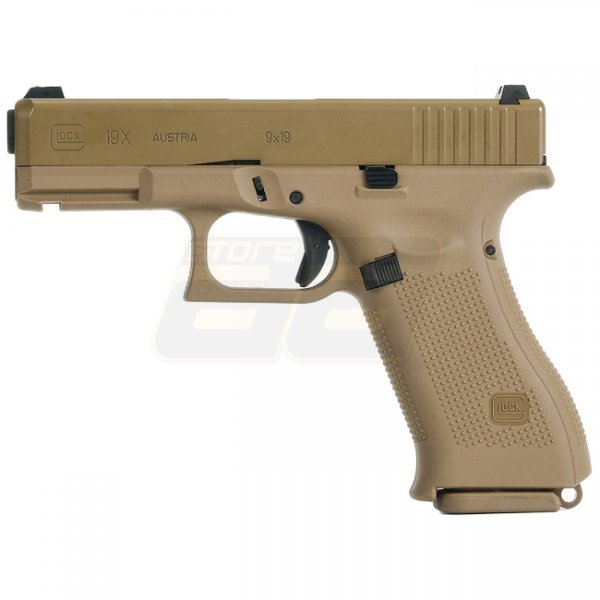 VFC Glock 19X Gas Blow Back Pistol - Dark Earth