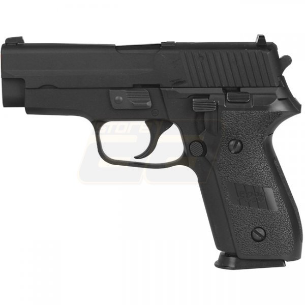 WE P228 Gas Blow Back Pistol - Black