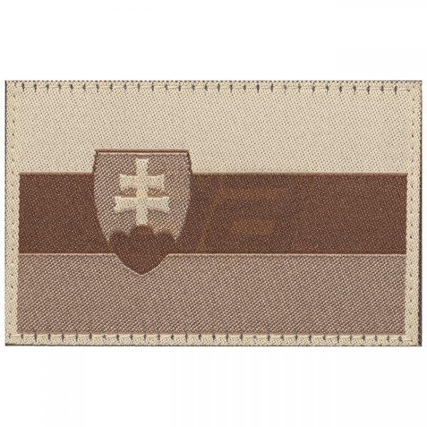 Clawgear Slovakia Flag Patch - Desert