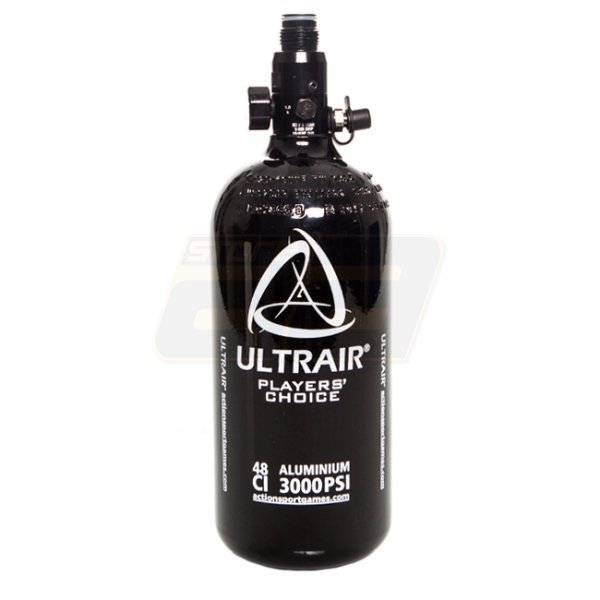 Ultrair 0.8 liter 48ci 3000 psi Aluminum HPA Tank