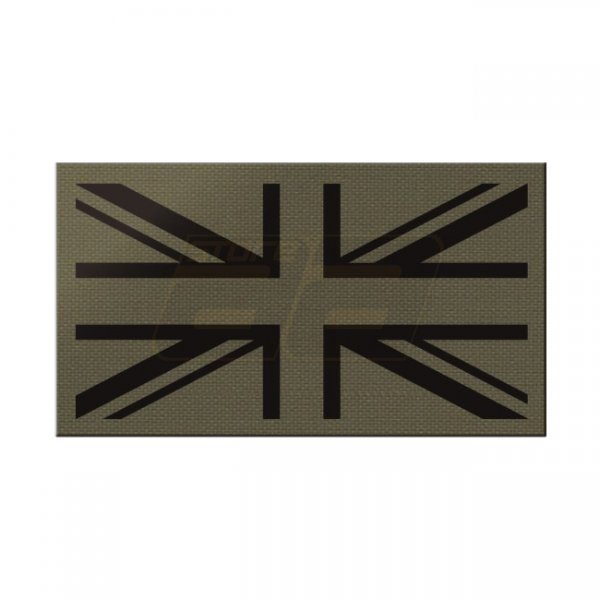 Pitchfork Great Britain IR Print Patch - Ranger Green