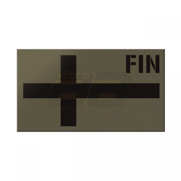 Pitchfork Finland IR Print Patch - Ranger Green