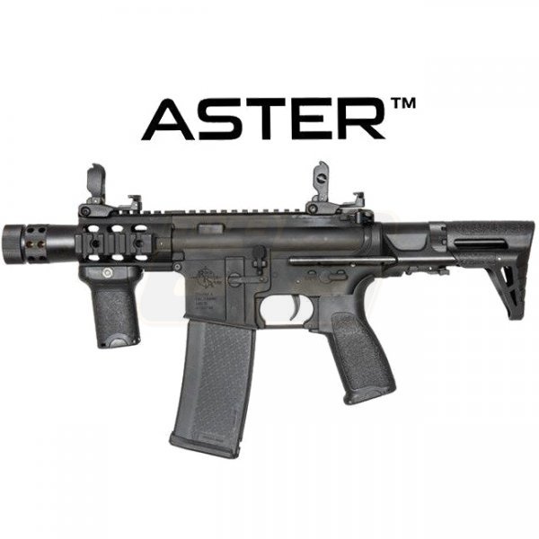 Specna Arms SA-E10 EDGE PDW RRA ASTER V2 Custom AEG - Black