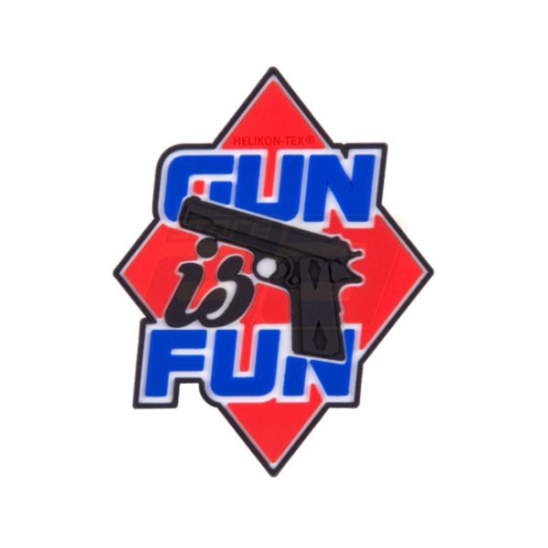 Helikon-Tex Gun is Fun PVC Patch - Red