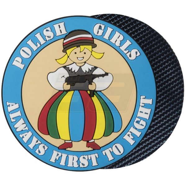 Helikon-Tex Polish Girls PVC Patch - Blue