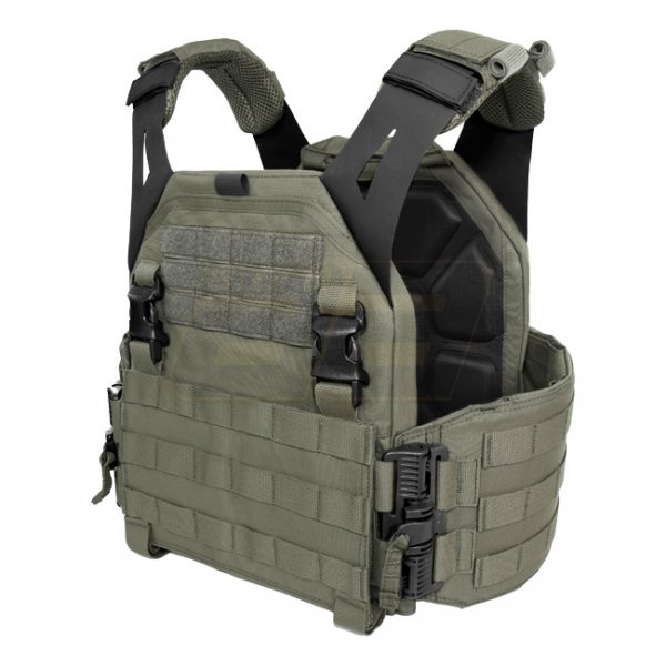 Warrior Low Profile Carrier Solid Sides V1 - Ranger Green - L