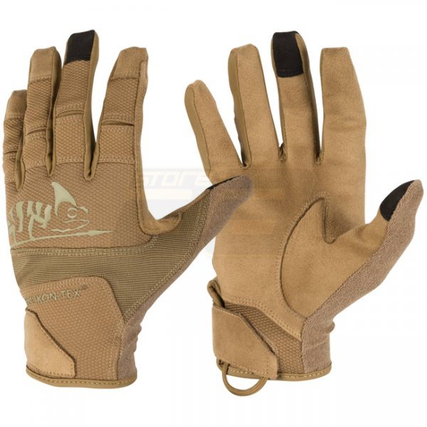 Helikon-Tex Range Tactical Gloves - Coyote / Adaptive Green A - XL