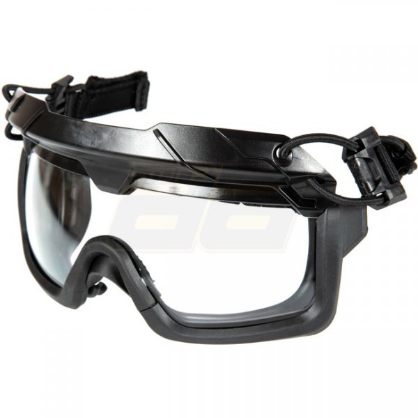 FMA Tactical Helmet Goggles Clear Lens - Black