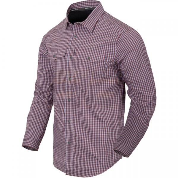 Helikon-Tex Covert Concealed Carry Shirt - Scarlet Flame Checkered - XS