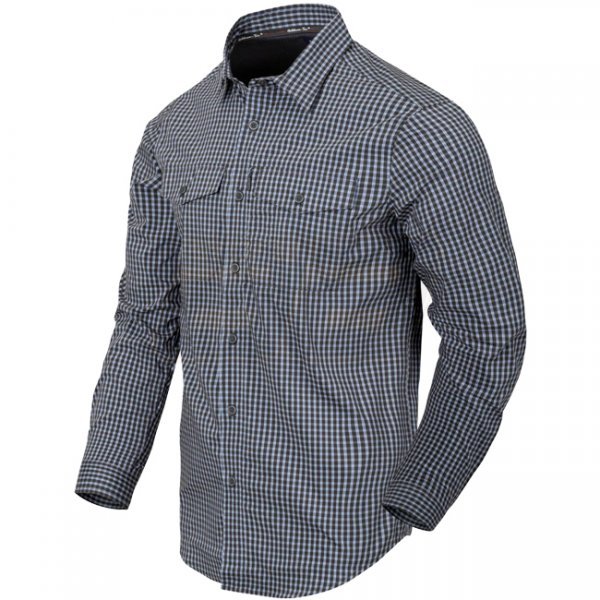 Helikon-Tex Covert Concealed Carry Shirt - Phantom Grey Checkered - XS