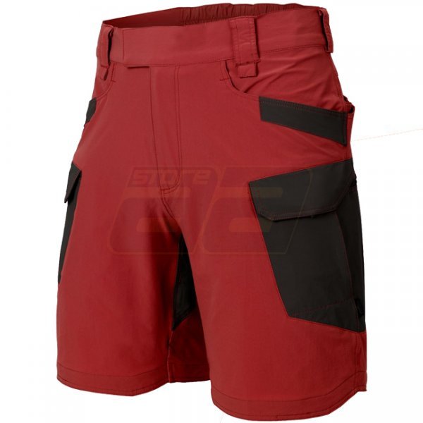 Helikon-Tex OTS Outdoor Tactical Shorts 8.5 Lite - Crimson Sky / Black A - L