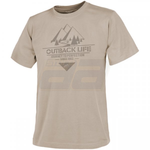 Helikon-Tex T-Shirt Outback Life - Khaki - M