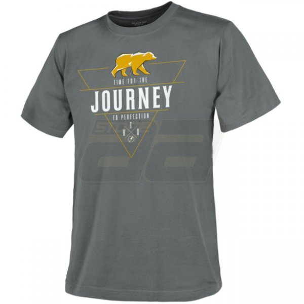 Helikon-Tex T-Shirt Journey To Perfection - Shadow Grey - M