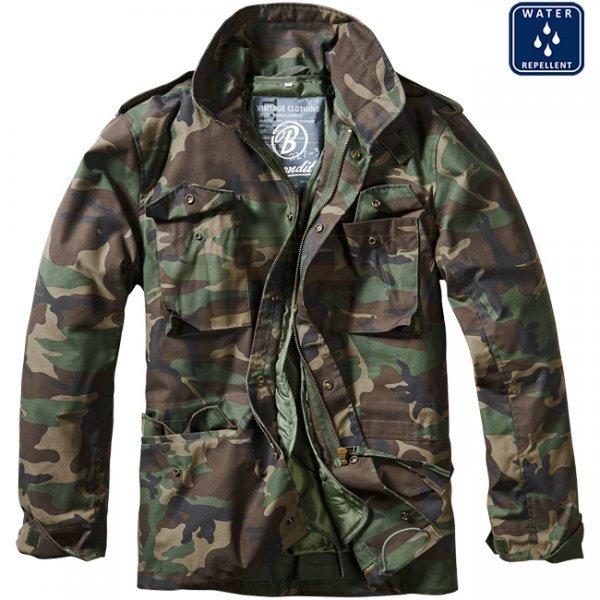 Brandit M65 Fieldjacket Classic - Woodland - XL