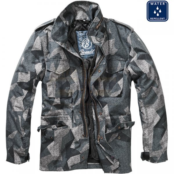 Brandit M65 Fieldjacket Classic - Night Camo Digital - XL