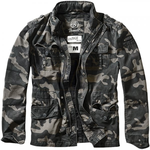 Brandit Britannia Jacket - Dark Camo - XL