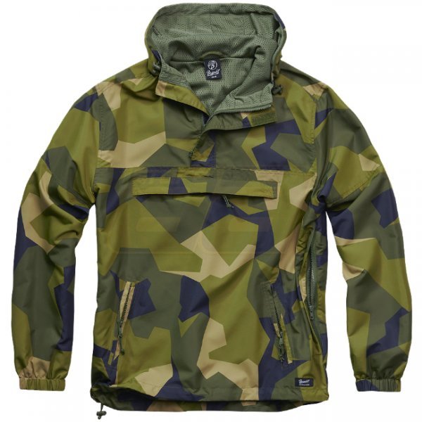 Brandit Summer Windbreaker - Swedisch Camo M90 - XL