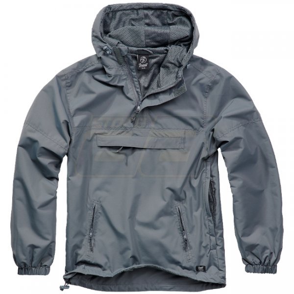 Brandit Summer Windbreaker - Anthracite - S