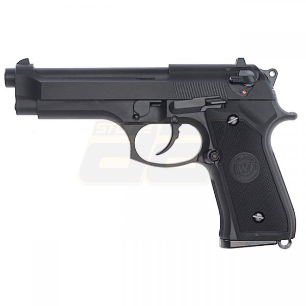 WE M92F Gas Blow Back Pistol - Black