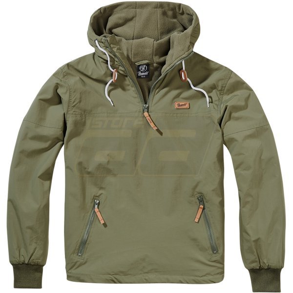 Brandit Luke Windbreaker  - Olive - 2XL