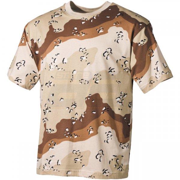 MFH US T-Shirt - 6-Color Desert - M