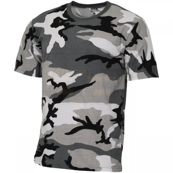 MFH Streetstyle T-Shirt - Urban Camo - S