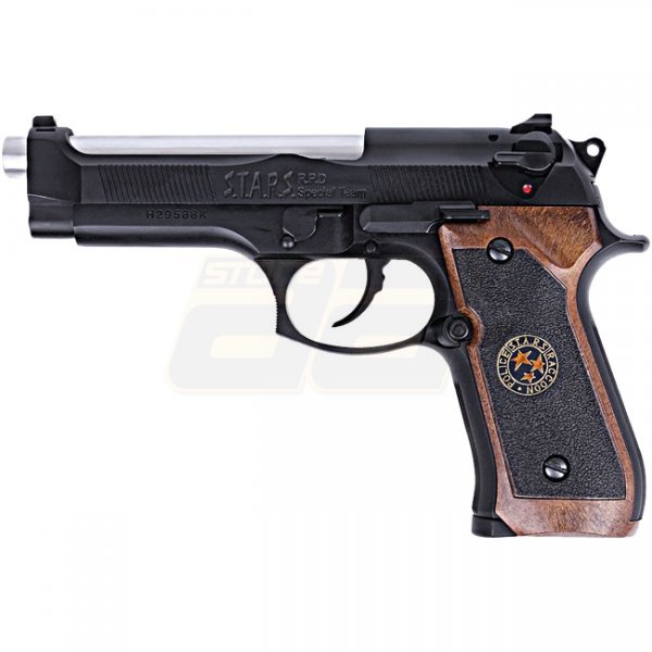 WE Samurai Edge Biohazard Gas Blow Back Pistol - Black