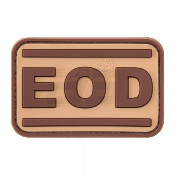 JTG EOD Rubber Patch - Desert