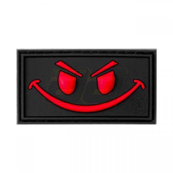 JTG Evil Smile Rubber Patch - Blackmedic