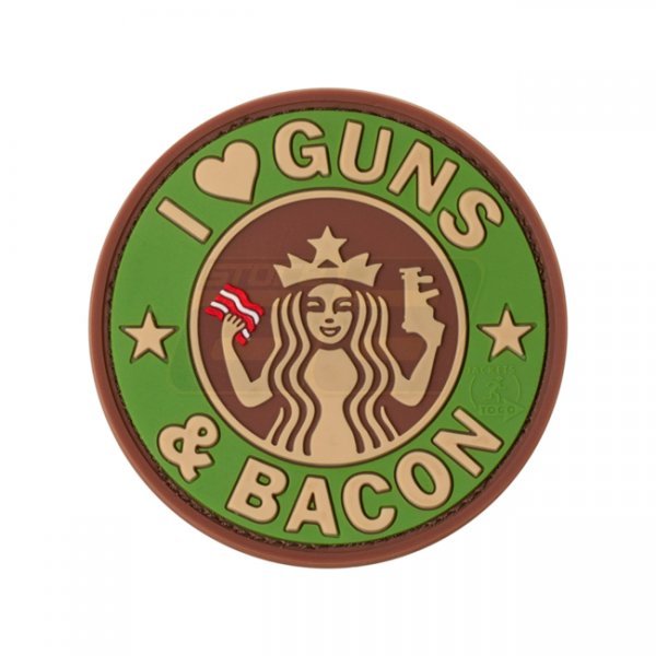 JTG Guns and Bacon Rubber Patch - Multicam