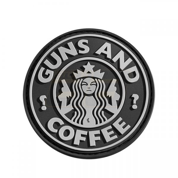 JTG Guns and Coffee Rubber Patch - Swat