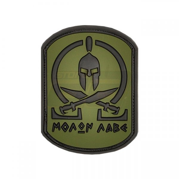 JTG Molon Labe Rubber Patch - Forest