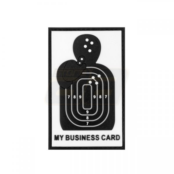 JTG My Business Card Rubber Patch - Swat