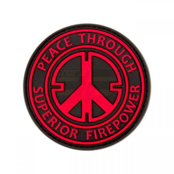 JTG Peace Rubber Patch - Blackmedic