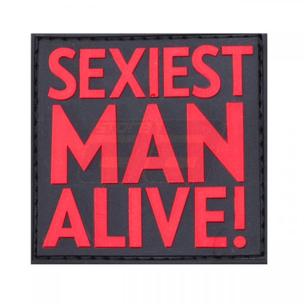 JTG Sexiest Man Alive Rubber Patch - Blackmedic