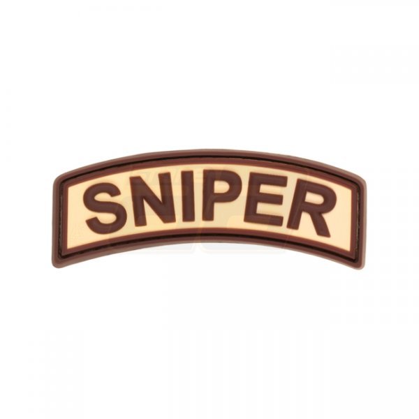 JTG Sniper Tab Rubber Patch - Desert