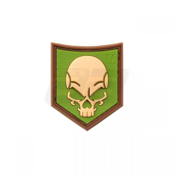 JTG SOF Skull Rubber Patch - Multicam