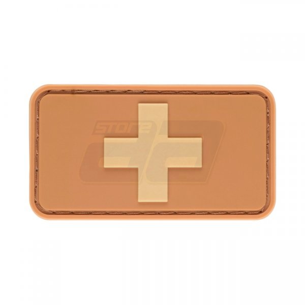 JTG Swiss Flag Rubber Patch - Desert