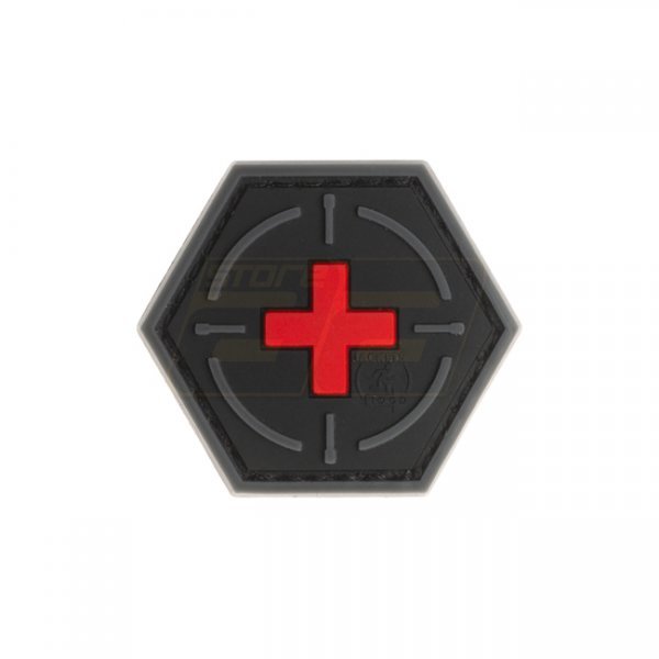 JTG Tactical Medic Rubber Patch - Blackmedic