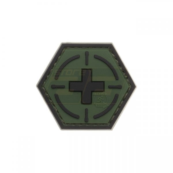 JTG Tactical Medic Rubber Patch - Forest