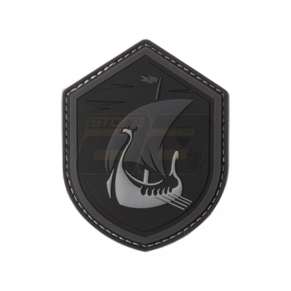 JTG Viking Dragonboat Rubber Patch - Blackops