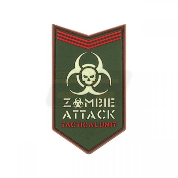 JTG Zombie Attack Rubber Patch - Multicam