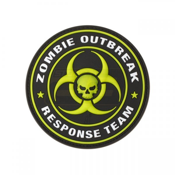 JTG Zombie Outbreak Rubber Patch - Green