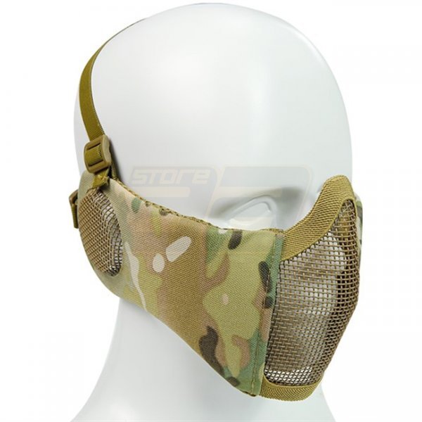 WoSport Mk.II Steel Half Face Mask - Multicam