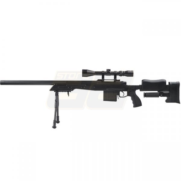 Well MB4413D Sniper Rifle Set - Black