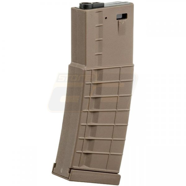 D-Day DMAG 416 350rds AEG Magazine - Dark Earth