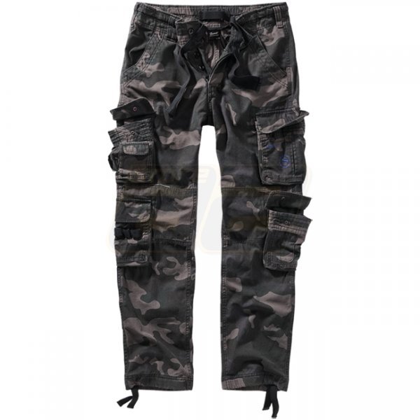 Brandit Pure Slim Fit Trousers - Darkcamo - L